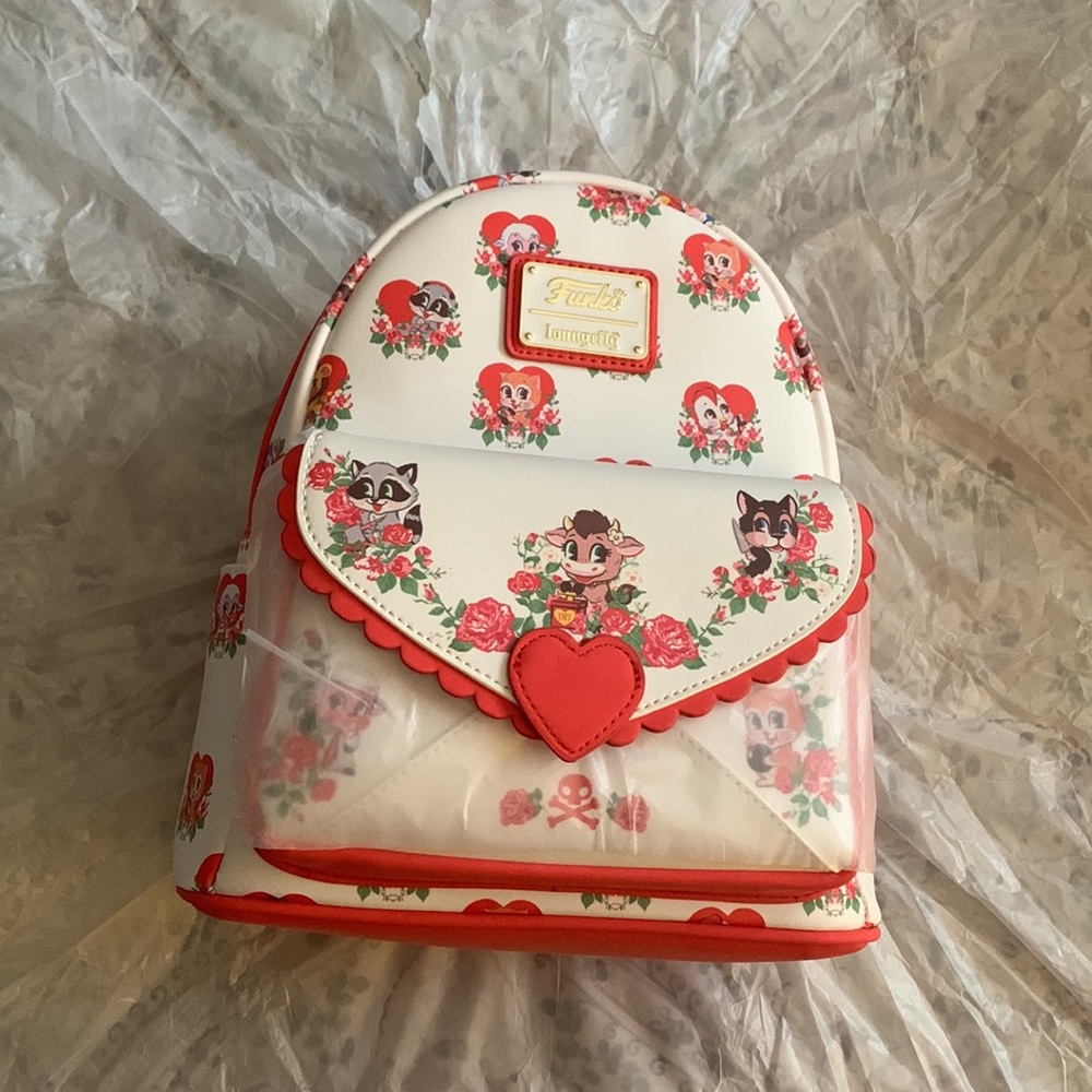 *HOST PICK* Funko by Loungefly Villainous Valentines Mini Backpack - Picture 1 of 12